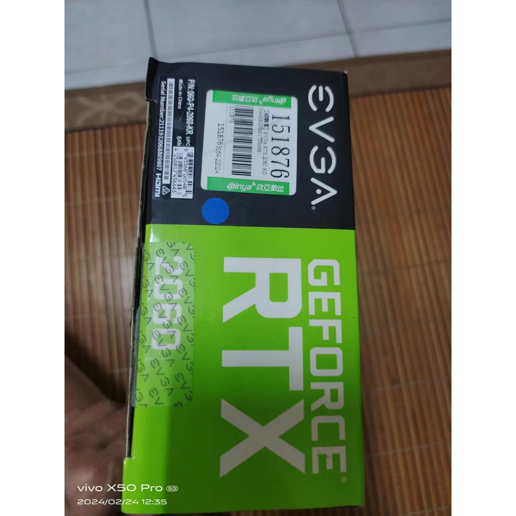 EVGA RTX 2060 顯示卡