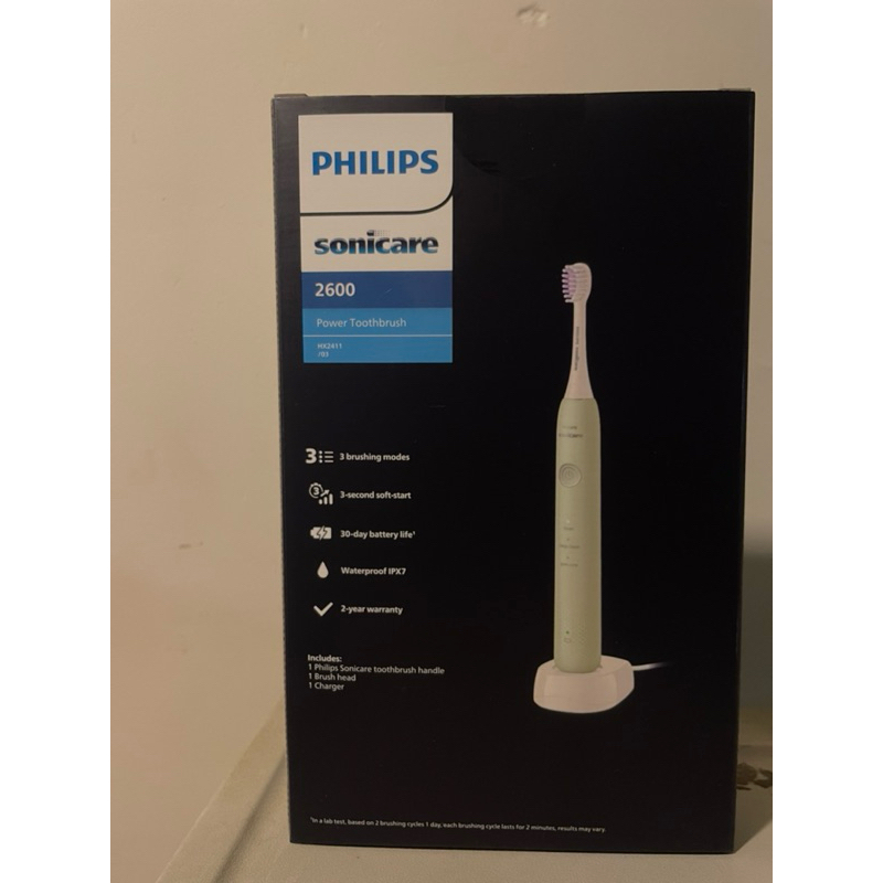 飛利浦 PHILIPS 電動牙刷 HX2411 綠色