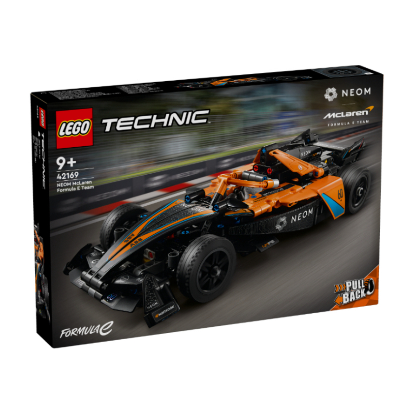 BRICK PAPA / LEGO 42169 NEOM McLaren Formula E Race Car