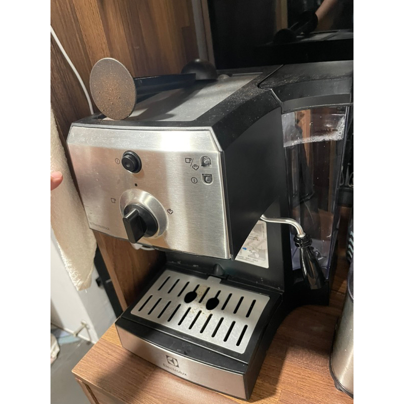 伊萊克斯義式咖啡機+磨豆機