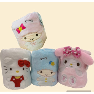 【臺現貨速出】正版三麗鷗小毛毯 HELLO KITTY小毛毯 美樂蒂小毛毯 雙子星小毛毯
