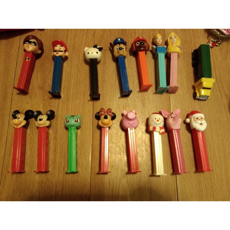 PEZ/皮禮士貝思玩偶/ kitty/米妮/汪汪隊/長髮公主/米奇