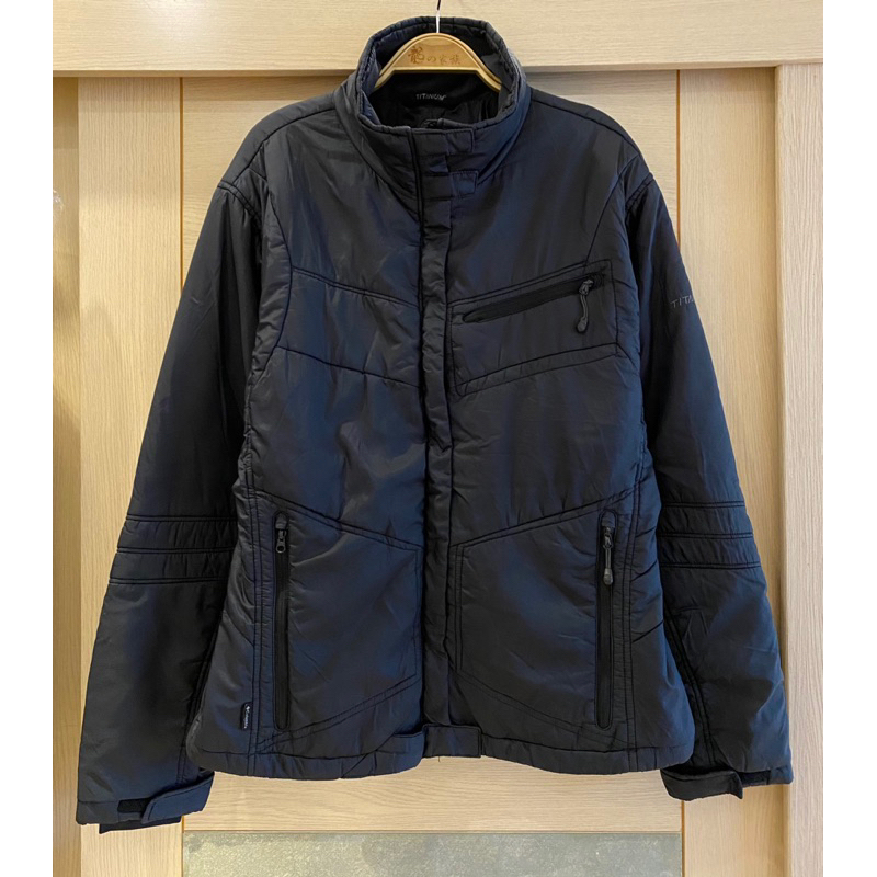 韓國購入帶回 正品 Columbia 哥倫比亞 TITANIUM鈦系列立領保暖防風外套/騎士外套/登山外套（女）L號
