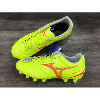 MIZUNO 美津濃 MONARCIDA NEO 成人足球鞋 足球釘鞋 3E寬楦 P1GA242545 螢光黃 出清特價