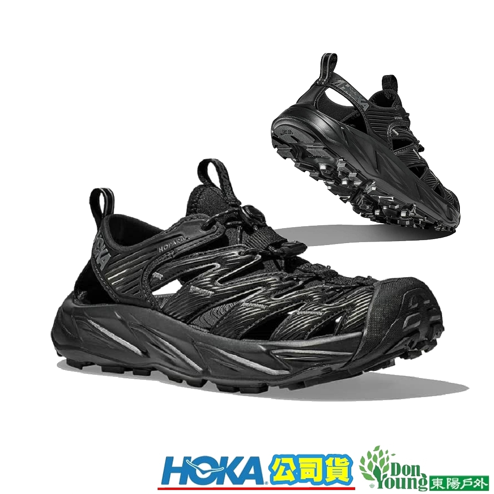 【 HOKA】男款 Hopara戶外越野涼鞋 黑 HO1106534BBLC