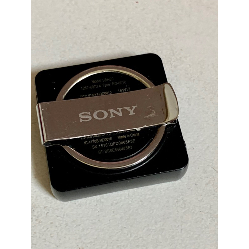 SONY SBH 20 藍牙耳機接收器 夾領用⚠️僅有接收器