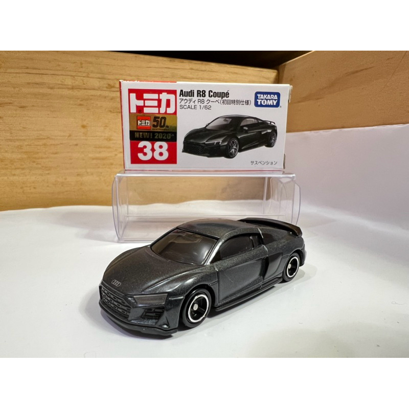 多美小汽車Tomica 38號 Audi R8 Coupé 初回版