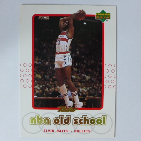 ~Elvin Hayes~名人堂/艾爾文·海斯 1999年UD.NBA老人特殊卡