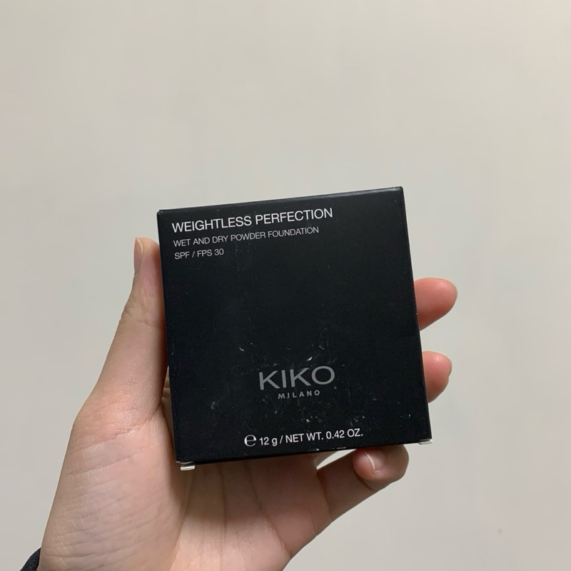 (全新義大利帶回🇮🇹) KIKO 乾濕兩用雙層粉餅 色號N60 膚色 🇮🇹