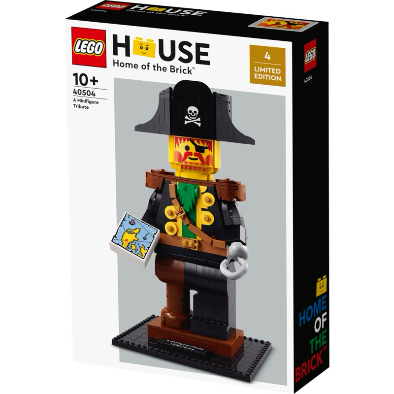 樂高 LEGO 40504 LEGO HOUSE 海盜大人偶 船長 全新