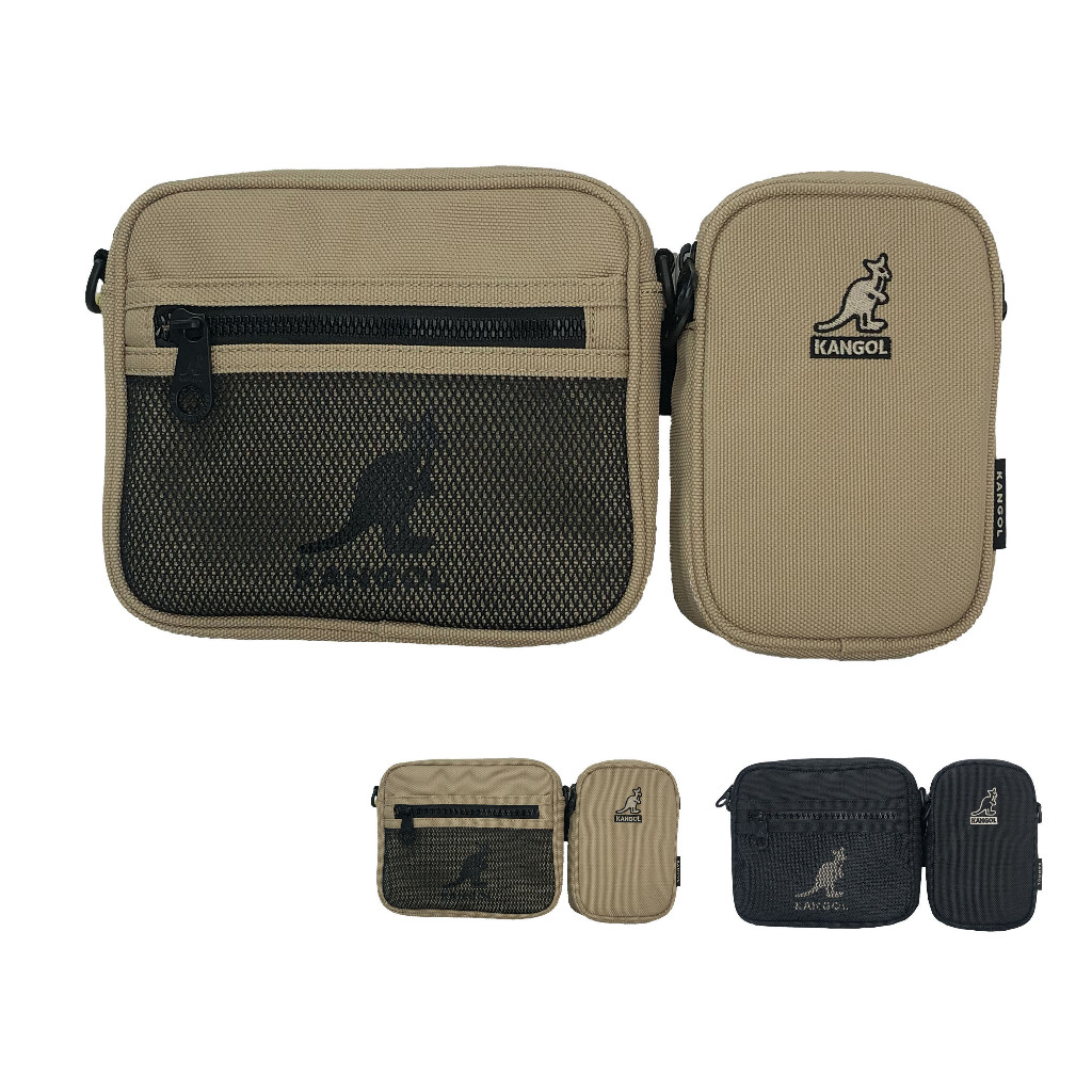 KANGOL DEUX SLING BAG 多色 包包 腰包 側背包 多功能包 特殊款