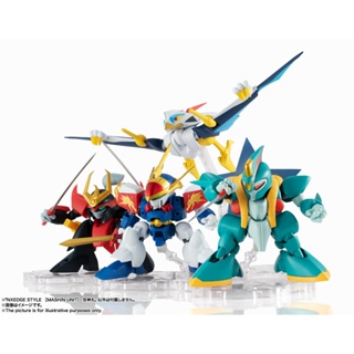 BANDAI NXEDGE STYLE 魔神英雄傳 戰神丸+空神丸+幻神丸+龍神丸+邪虎丸 合售 可動完成品