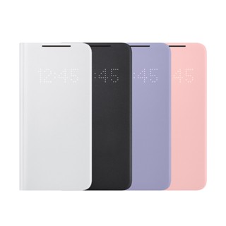 SAMSUNG Galaxy S21 5G 原廠LED皮革翻頁式皮套(臺灣公司貨)