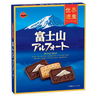 日本 北日本 Bourbon 富士山造型 巧克力餅乾 禮盒 年節 送禮