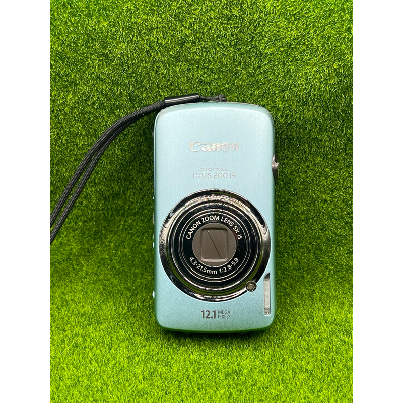 Canon Digital IXUS 200 IS復古CCD 輕觸式屏幕相機藍