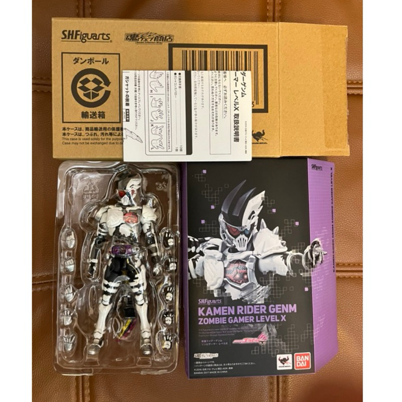 日版 Shf 假面騎士 Exaid Genm Zombie Gamer LvX 殭屍玩家 初版