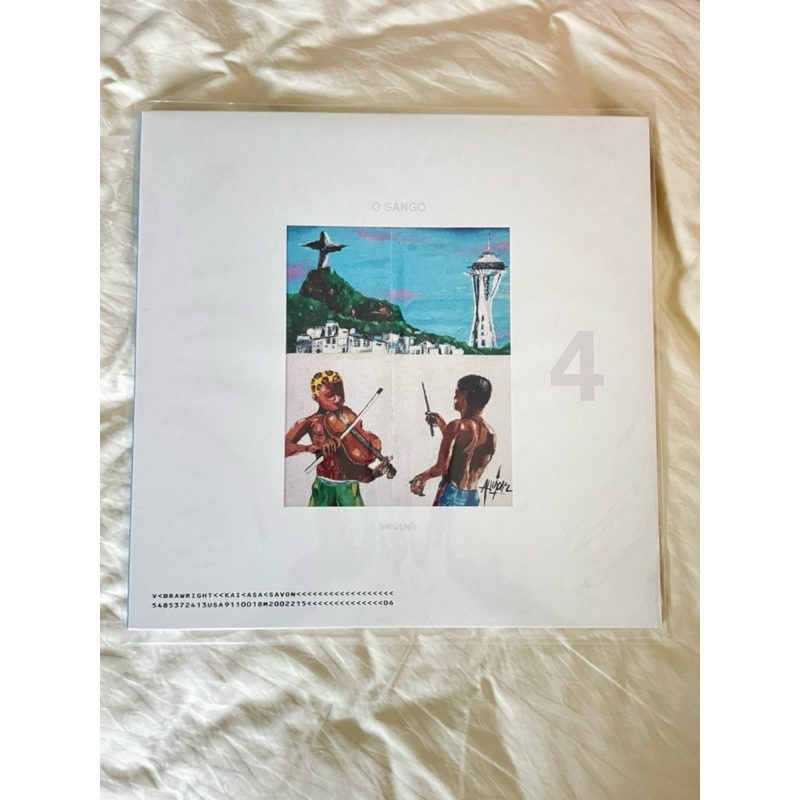 Sango DA ROCINHA 4 黑膠 vinyl LP soulection