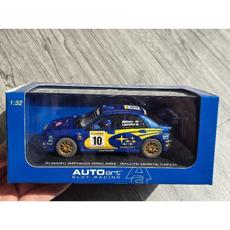 AUTOart 1/32 SUBARU - IMPREZA WRC #10 RALLY MONTECARL 2002