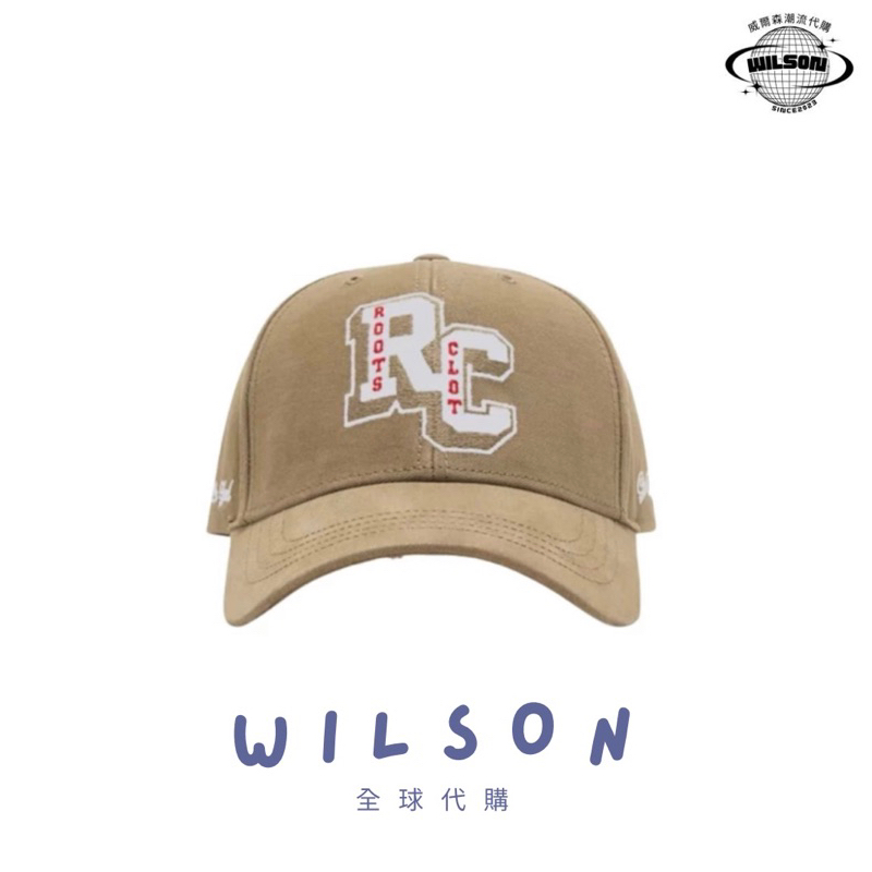 威爾森代購/ CLOT Roots 聯名棒球帽 黑色現貨