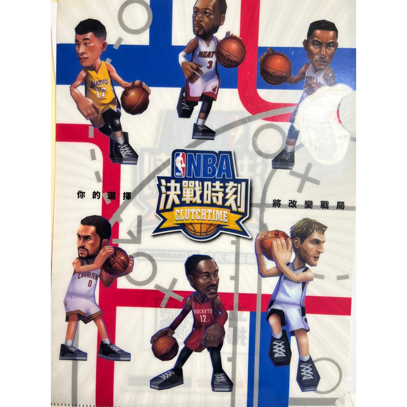 NBA決戰時刻 貼紙 L夾
