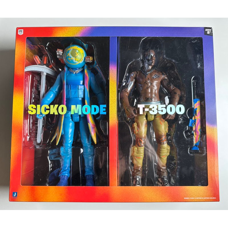 【VENTA】預購 TRAVIS SCOTT CACTUS JACK FORTNITE FIGURE 可動式人偶 公仔