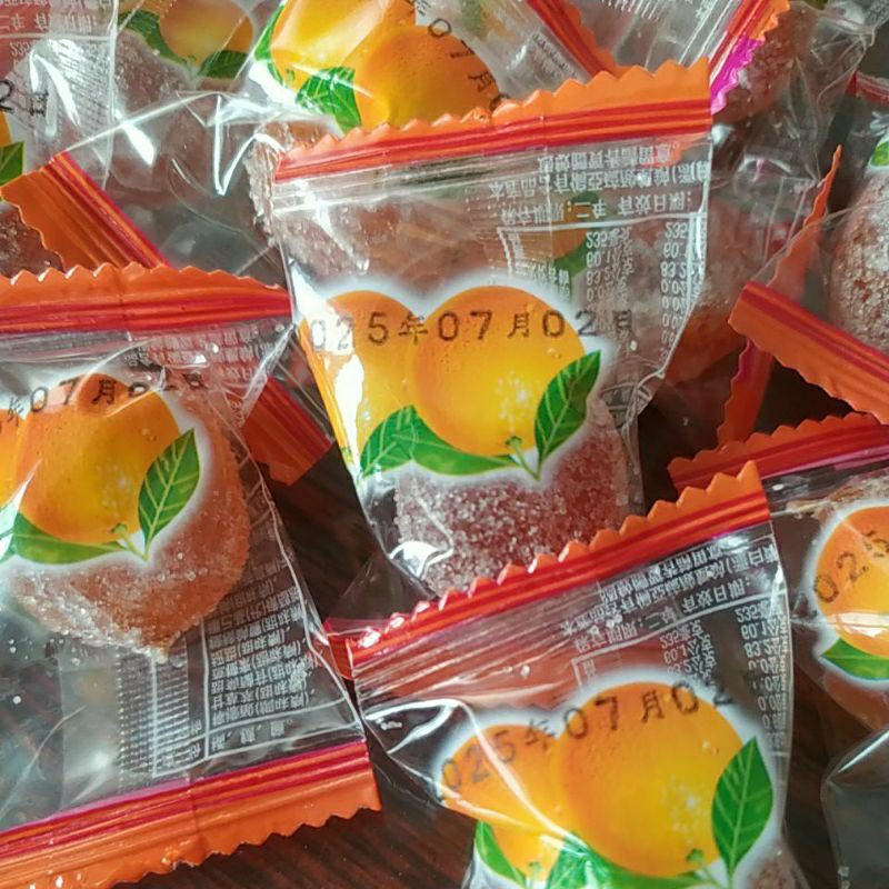 😋🍊金桔糖/金桔軟糖/桔糖/金桔利 獨立包裝有日期（期限：2025/7/2止）