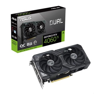 ASUS 華碩 DUAL-RTX4060Ti-O8G 長22.72cm 顯示卡 顯卡