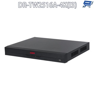 昌運監視器 SAMPO聲寶 DR-TW2516A-4K(I3) 16路 4KL 2HDD 帶警報 XVR 錄影主機