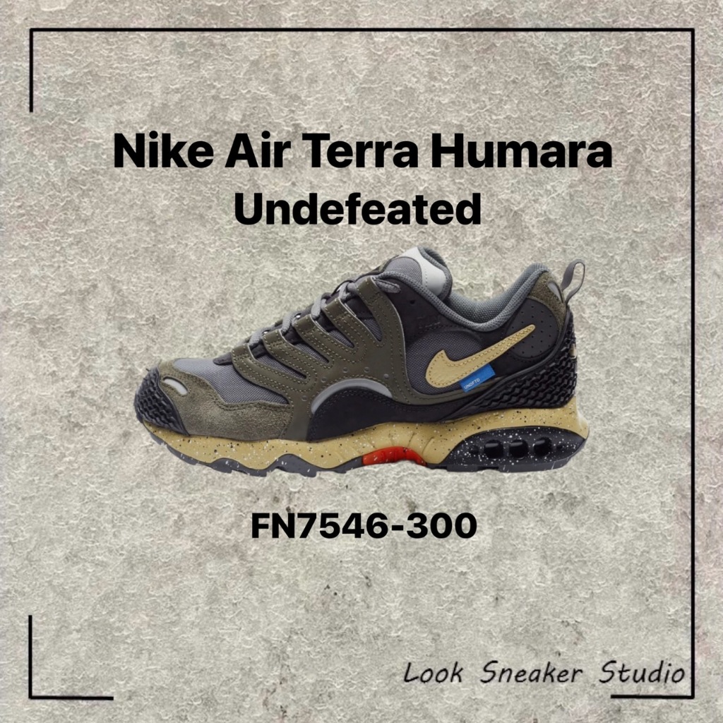 路克 Look👀 Undefeated x Nike Air Terra Humara 黑 綠 FN7546-300