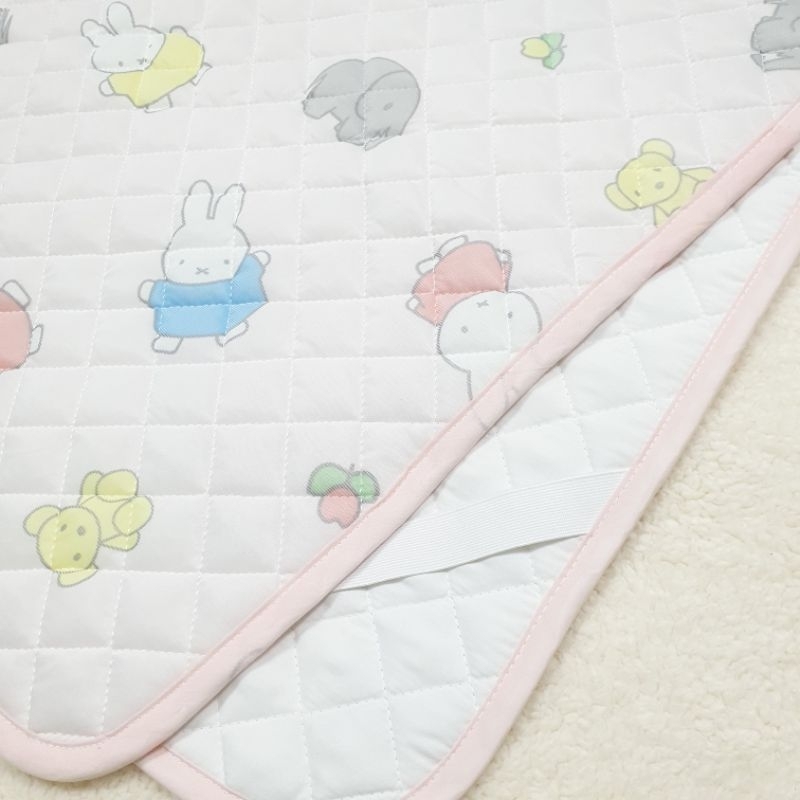 🇯🇵【Miffy】日本兒童涼感墊 幼稚園午睡墊 接觸涼感床套床包 保潔墊70*120cm 三款 現貨