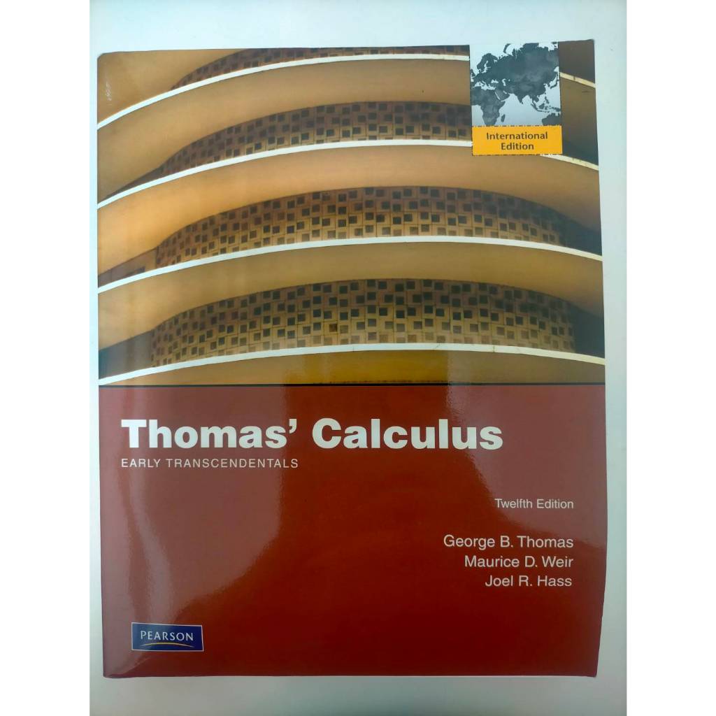 !!現貨九成新二手書!!Thomas' Calculus 12/e 大學微積分原文書 第十二版