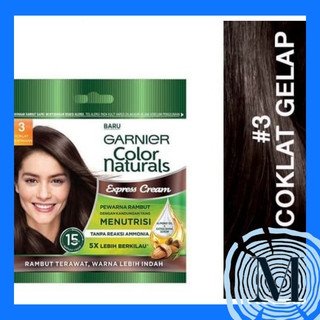 Garnier Color semir rambut pewarna MKBT89 COKLAT GELAP