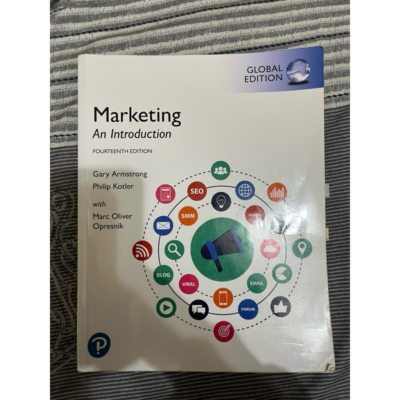 Marketing: An Introduction 14/E 原文書
