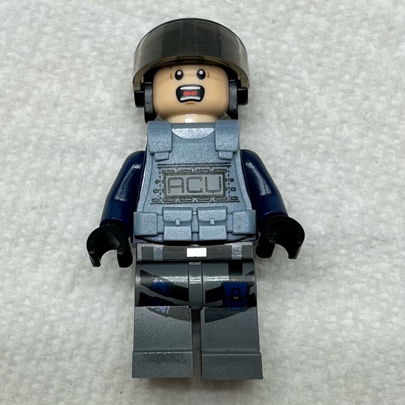 正版 Lego 樂高 侏羅紀公園 75915 jw004 絕版人偶 ACU士兵 二手近全新 如圖所示 夾鏈袋裝