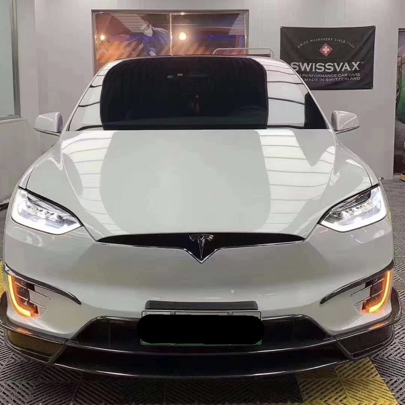 【亞諾車酷】TESLA Model X Revozport V款 碳纖維 前下巴 風刀 側裙 後下巴 尾翼