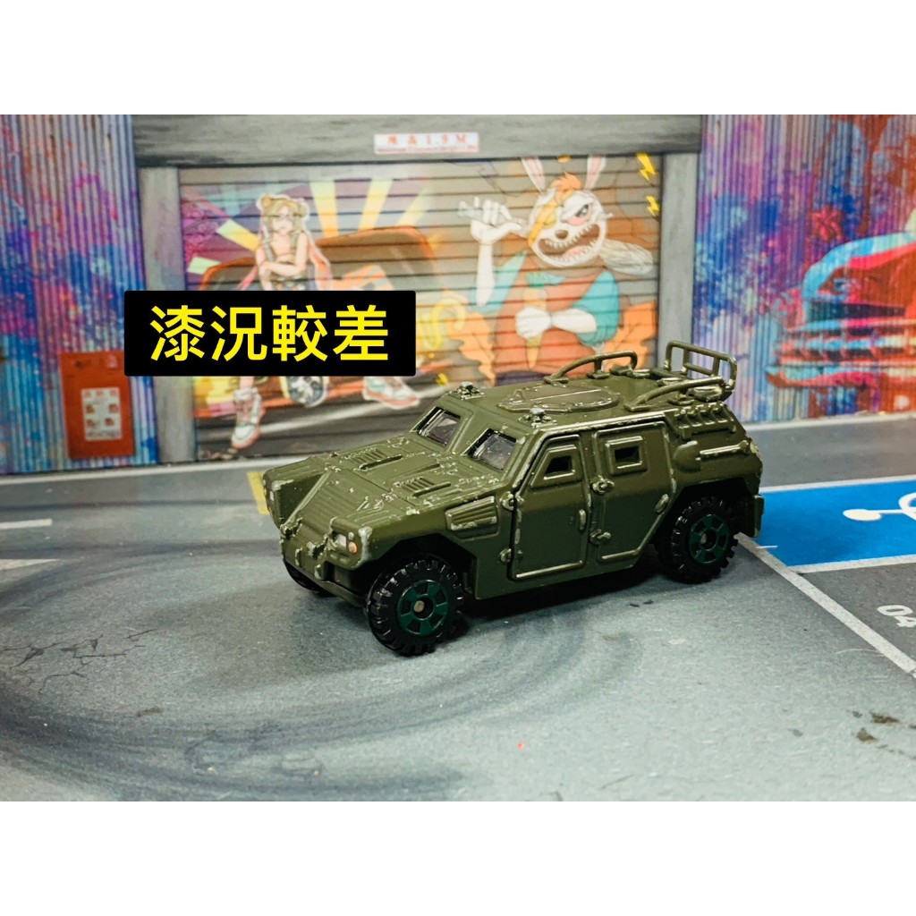 ★TOMICA-A04-無盒二手-漆況較差 日本自衛隊輕裝甲機動車