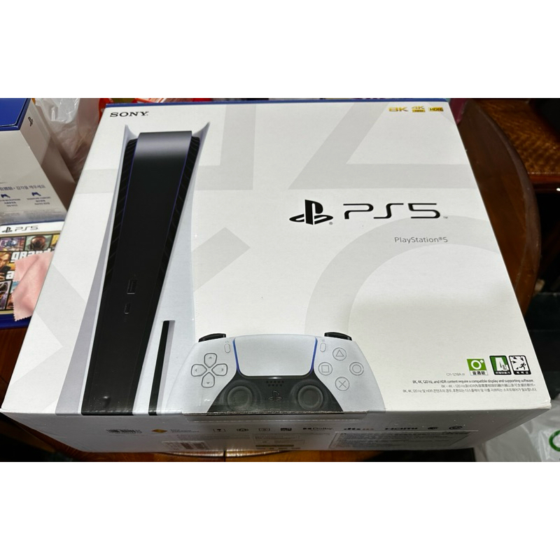 [二手］PS5 主機 SONY 標準版 光碟版 主機 CFI-1218A 白色