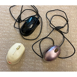 二手有線/無線滑鼠-Detroit、ASUS、Logitech M275