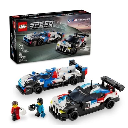 ●雅比玩具● LEGO 76922 BMW M4 GT3 &amp; BMW M Hybrid V8 Race Cars