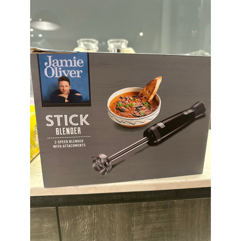 【二手近全新】Jamie Oliver 電動調理攪拌棒三件組