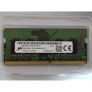 8GB 1RX8 PC4 3200 AA-SA2-11 筆記型電腦 記憶體 SDRAM