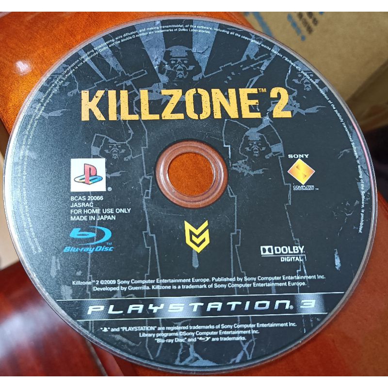 PS3 GAME--KILLZONE2殺戮地帶2 ~ 二手