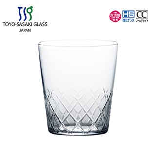 日本製 東洋佐佐木 Toyo Sasaki 薄型雕花威士忌杯 305ml 威士忌杯 極薄 酒杯 水杯 水晶杯 玻璃杯