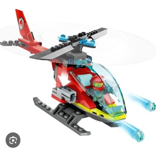 LEGO樂高 60371 拆賣（直升機和消防人偶）全新
