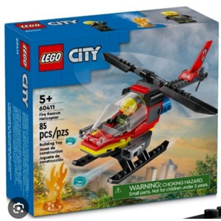 LEGO樂高 60411 消防救援直升機 全新