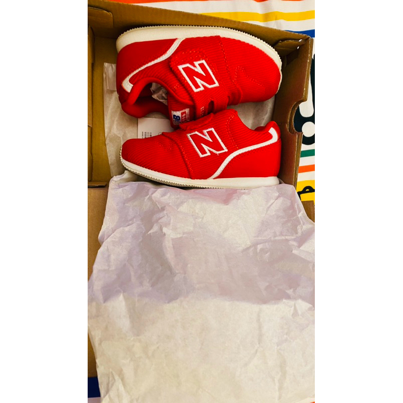（清櫃子） New Balance FS996RDI 紅，全新童鞋，16公分