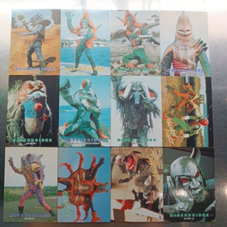 日版 假面騎士 Kamen Rider 閃卡 卡片 昭和 早期 25年前老卡片 古玩