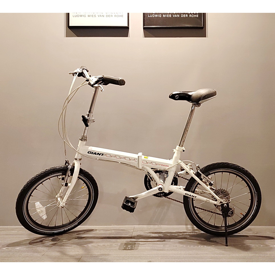 【拾年之路】 Giant捷安特FD 606 16吋Shimano變速折疊單車/摺疊腳踏車/自行車/小折/小摺