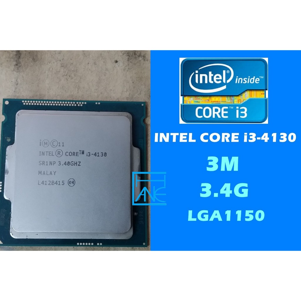 【 大胖電腦 】INTEL Core i3-4130 4150 4160 CPU 處理器/1150/實體店面/可面交