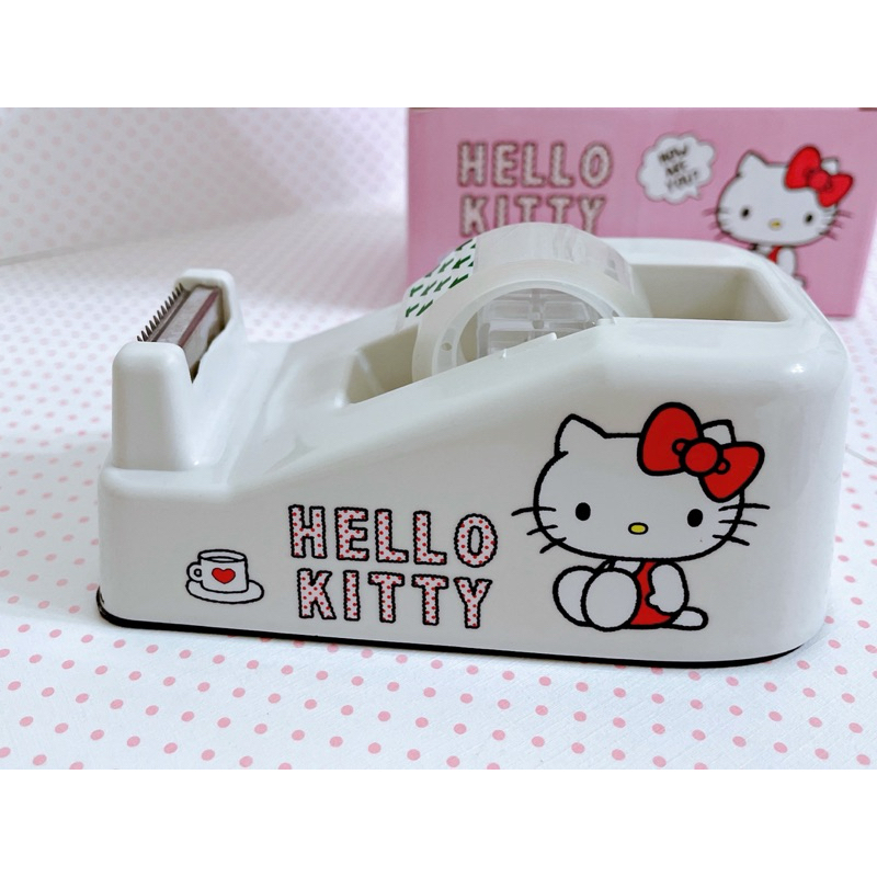 【現貨】三麗鷗🎀 Hello Kitty小型膠台 可攜式膠台 膠帶切割 適用書桌 勞作 手作